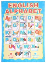Плакат А-3 Английский Алфавит