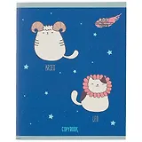 Тетрадь в клетку Paper Art, "DIY Collection. Я – кот по гороскопу", 96 листов, в ассортименте