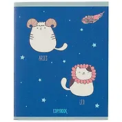 Тетрадь в клетку Paper Art, "DIY Collection. Я – кот по гороскопу", 96 листов, в ассортименте