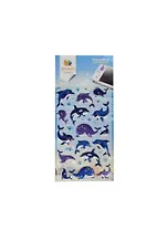 Наклейка декоративная зефирная 4 Рыбы 1 (70х160) (3+) (упаковка)