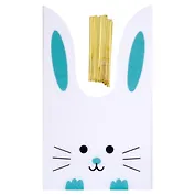 Пакеты для мини подарков "Зайчик"  13,5Х22, 20шт