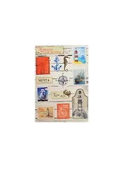 Наклейки декоративные Море море (Бригантина) (944947) (15х11см) (упаковка)