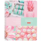 Тетрадь в клетку Hatber, Simple Style, 80 листов, в ассортименте