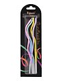 Набор свечей для торта Mix Wave (волны разноцветные) (6шт) (17см) (12-7color-candle_20)