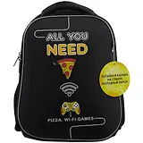 Ранец  "All you need..." 1отд 38*29*12,5см, 3 кармана.