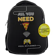 Ранец  "All you need..." 1отд 38*29*12,5см, 3 кармана.
