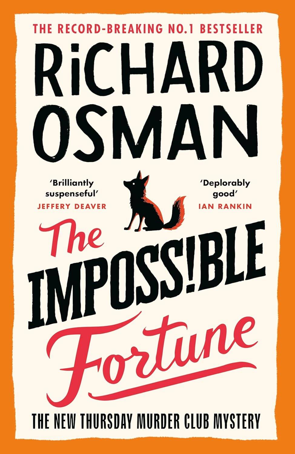 Обложка книги «The Impossible Fortune (Richard Osman) Невероятная удача (Ричард Осман) /Книги на английском языке»