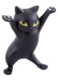 Держатель Котик (6см) (пластик) (12-9412-cat)