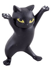 Держатель Котик (6см) (пластик) (12-9412-cat)