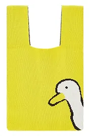 Сумочка вязаная Гусь (текстиль) (20х33) (12-15525-202405-SH1)