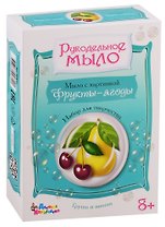 Набор для изготовления мыла.Рукодельное мыло с картинкой Груша и вишня