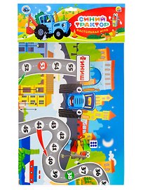 Настольная игра-ходилка «Синий трактор», Рыжий Кот