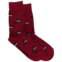 Дизайнерские носки St.Friday Socks,бордо, B20-4/2.19