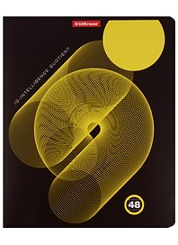 Тетрадь в клетку Erich Krause, IQ, 48 листов, в ассортименте