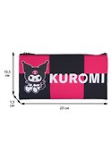 Пенал-косметичка "Kuromi", клетка - 1