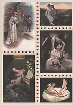 О любви.Старинные открытки и иллюстрации(в футляре)