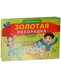 Настольная игра «Викторина Золотая лихорадка», Рыжий Кот