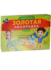 Настольная игра «Викторина Золотая лихорадка», Рыжий Кот