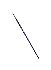 Кисть художественная Манеж, синтетика упругая, круглая, длинная ручка №1, Гамма