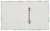 Папка-обложка для тетради со сменными блоками «Floral collection», 2 кольца, А5, глянцевая ламинированная - Hatber - 2