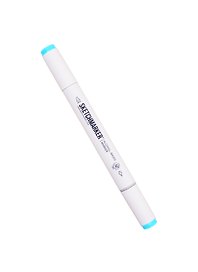 Маркер Sketchmarker двухсторонний на спирт.основе цв.B11 Карибский синий