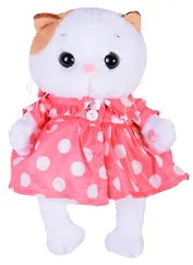 Мягкая игрушка Ли-Ли BABY в плащике в горох (20 см) (LB-012)