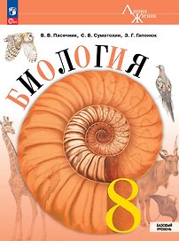 Биология. 8 класс. Базовый уровень. Учебник. ФГОС 2021