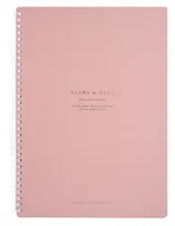 Тетрадь в клетку Be Smart, Flora, А4, 96 листов, розовая