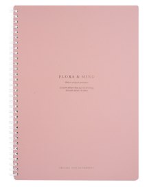 Тетрадь общая «Flora. Розовый», 96 листов в клетку, А4 - Be Smart
