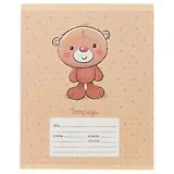 Тетрадь в клетку Unnika, "Плюшевые друзья", 24 листа, в ассортименте