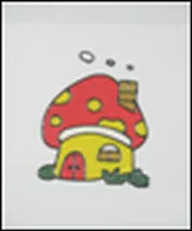 Аппликация Мэджик гель (085015) Домик (Евромаркет)