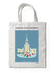 Сумка-шоппер МГУ (Москва) (35х40) (TBG00-MSK0016-SR-EN)