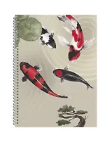 Тетрадь в клетку Listoff, "Японские рыбы", А4, 120 листов