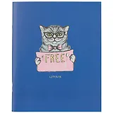 Тетрадь в клетку Paper Art, "Blue. Free hugs", 48 листов