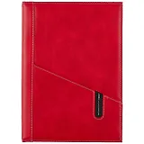 Ежедневник недатированный "Сариф", А5+, 160 листов, красный