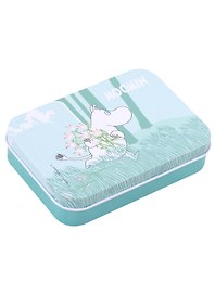 Шкатулка MOOMIN Муми-тролль с букетом (9х7х3) (металл) (12-21695-MT-001)