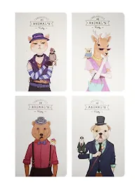 Тетрадь общая «Animal's style», 44 листа в клетку, А5, в ассортименте - Languo