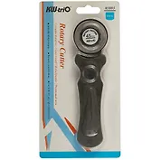 Роликовый нож KW-Trio, 45 мм, серо-синий