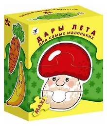 Пазл, Дрофа, Дары лета, для самых маленьких