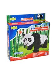3D Мягкий конструктор Панда (BEB0706-003) (72 дет.) (Bebelot) (3+)