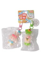 Брелоки парные Мишка и Зайка (ПВХ) (4,7х4,5) (12-34804-202508-XP39)