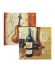 Набор салфеток для декупажа Вечер 6.1 в ассорт. (6/9000024173502)