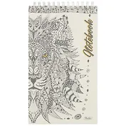 Блокнот в линейку «Doodle art», 60 листов, А5