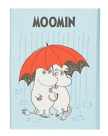 Блоки для записей, 8 штук по 20 листов, самоклеящиеся "Moomin" диспенсер-книжка