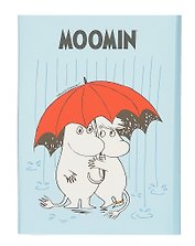 Блоки для записей, 8 штук по 20 листов, самоклеящиеся "Moomin" диспенсер-книжка