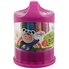 Масляные мелки «Малыш», 12 цветов, ГАММА