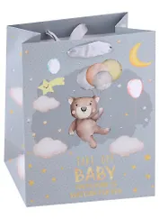 Пакет А5 23*18*10 "Hello, baby" дет., бум.мат.ламинат 