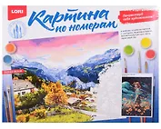 Картина по номерам на картоне "Летняя ночь", 28,5 х 38 см