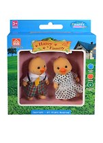 Игровой набор Фигурки животных Семья уточек (012-04C) (2шт) (Happy Family) (3+) (коробка)