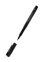 Ручка капиллярная"Pitt Artist Pen Brush" цвет 199 черная, кистевая, Faber-Castell